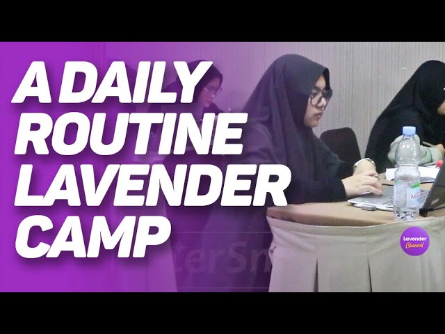 Daily routine Lavender Amazing Camp Supercamp SNBT UTBK