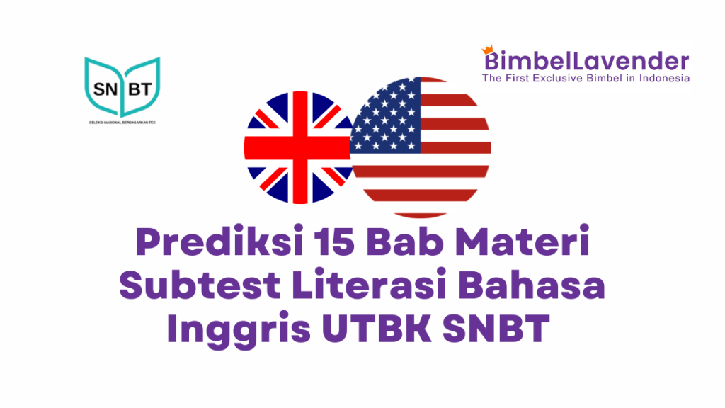 Prediksi 15 Bab Materi Subtest Literasi Bahasa Inggris UTBK SNBT