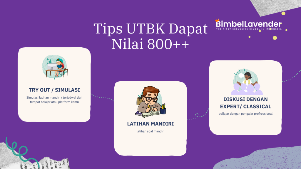 Tips Untuk dapat nilai UTBK 800++