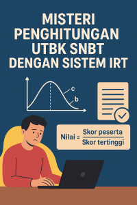 gambar misteri penghitungan utbk snbt dengan sistem IRT